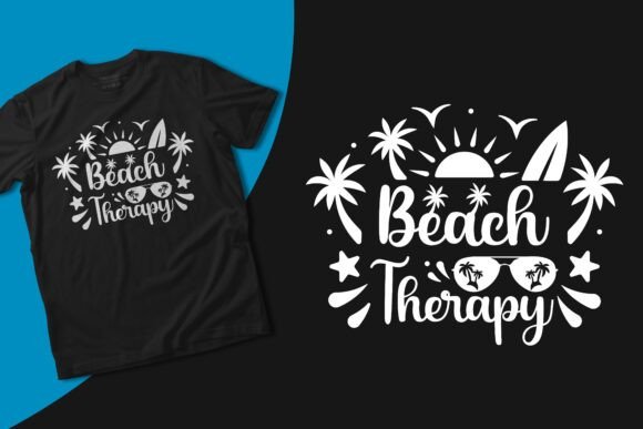 Beach Therapy Graphics for T-Shirt Designs