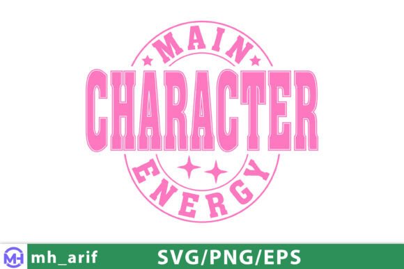 Energy Sassy Girl Graphic for T-Shirt Designs