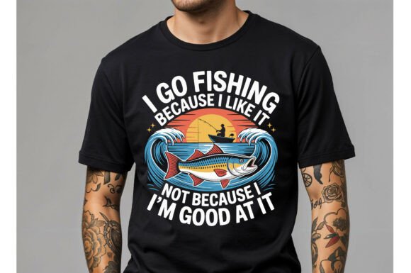 Fishing Lover Quote Design