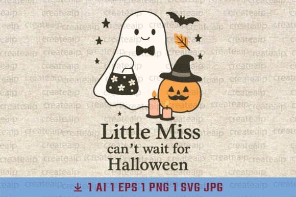 Halloween Hand Drawn PNG Design for Graphics and T-Shirt Designs