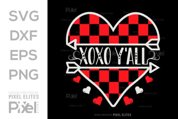 XOXO Yall SVG T-shirt Design Bundle Graphics